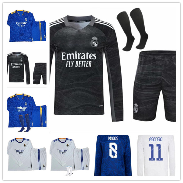 Long Sleeve Full 2021 2022 Real madrid soccer jerseys home away 3rd fourth camiseta Adult mens 21 22 BENZEMA football shirts HAZARD ALABA ISCO ASENSIO uniforms 888
Long Sleeve Full 2021 2022 Real madrid soccer jerseys home away 3rd fourth camiseta Adult mens 21 22 BENZEMA football shirts HAZARD ALABA ISCO ASENSIO uniforms 888