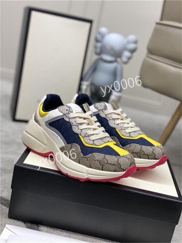 Designer Rhyton Vintage 35-45 Sneakers Men Women Multicolor Casual Shoes Brand Platform Daddy Sneaker Chaussures Ladies Luxurys Runner Trainers hd210702, Choose the color
Designer Rhyton Vintage 35-45 Sneakers Men Women Multicolor Casual Shoes Brand Platform Daddy Sneaker Chaussures Ladies Luxurys Runner Trainers hd210702, Choose the color