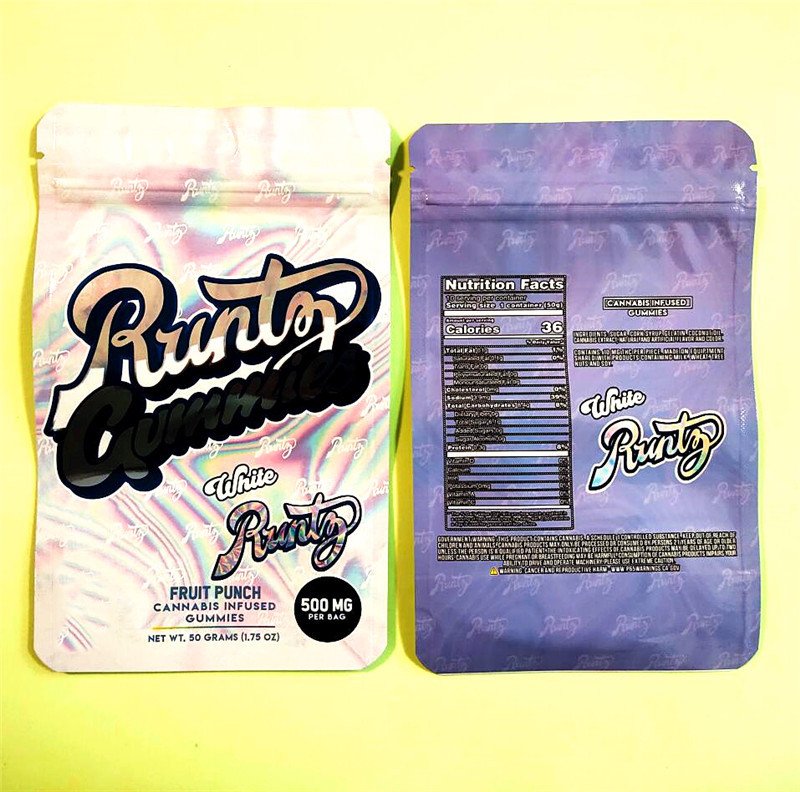 F2021 White Edible Mylar Bags Edibles Ether Runtz Gummies Plastic Zipper Up Design Vape Cartridag Packaging Empty
F2021 White Edible Mylar Bags Edibles Ether Runtz Gummies Plastic Zipper Up Design Vape Cartridag Packaging Empty