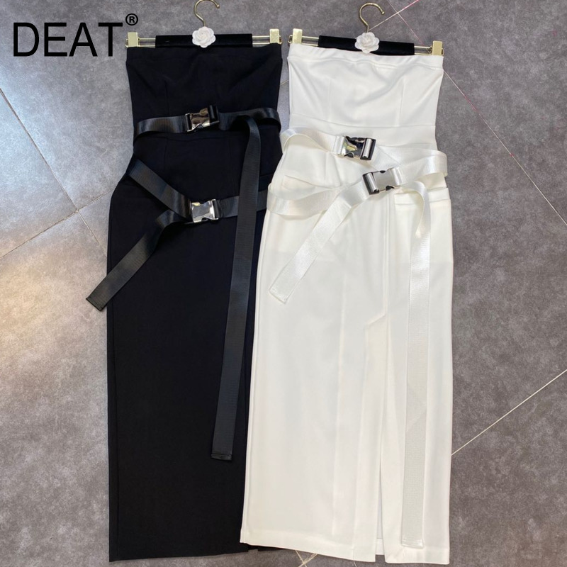 Women Slim Dress Fashion Spring Summer Ladies Solid Color Sexy Strapless Sleeveless HR427 210525, Black
Women Slim Dress Fashion Spring Summer Ladies Solid Color Sexy Strapless Sleeveless HR427 210525, Black