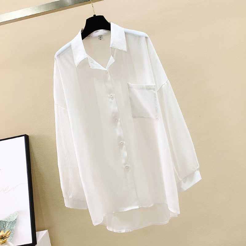 Spring Summer Sun-Proof Clothing Women's Long Sleeve Sun Protection Shirts Woman Thin Chiffon Cardigan Outdoor Shawl 210514