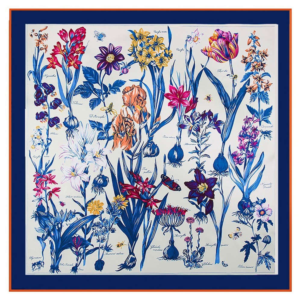 2021 European and American Style Foreign New Twill Silk Womens Silk Scarf 130cm Large Kerchief Flower Hyacinth Scarf Shawl, Blue;gray
2021 European and American Style Foreign New Twill Silk Womens Silk Scarf 130cm Large Kerchief Flower Hyacinth Scarf Shawl, Blue;gray