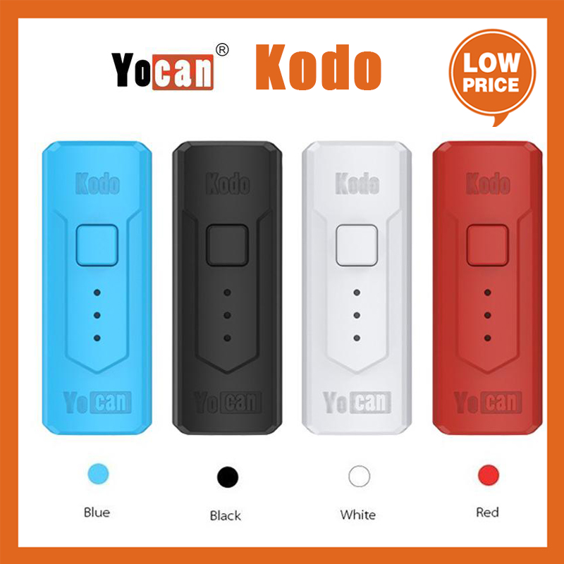 100% Original Yocan Kodo Box Mod Built-in 400mah Battery Preheat VV Vape Mod For 510 Thread Atomizer Oil Cartridge
100% Original Yocan Kodo Box Mod Built-in 400mah Battery Preheat VV Vape Mod For 510 Thread Atomizer Oil Cartridge