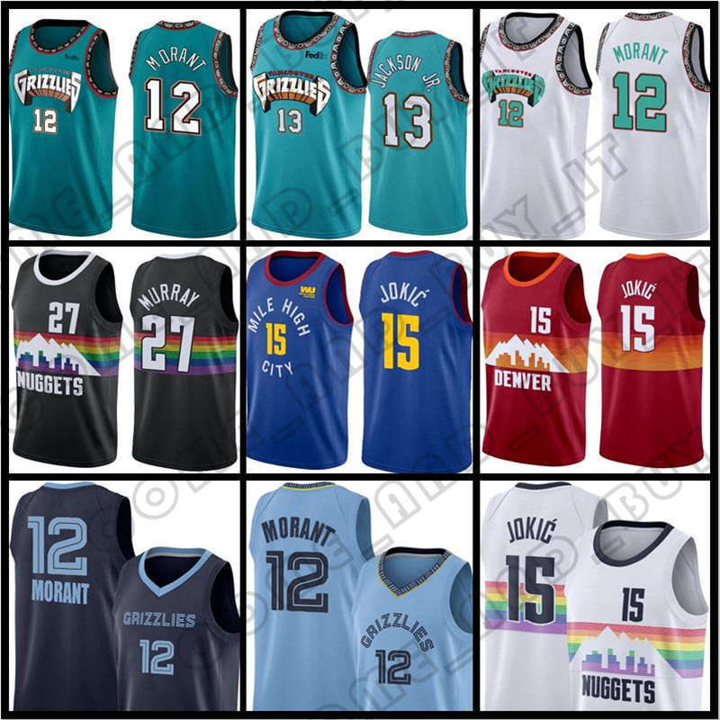 12 Ja Morant 15 Jokic Jamal 27 Murray Basketball Jersey Denver''Memphis''Nuggets''Grizzlies''Nikola Jaren 13 Jackson Jr., Men
12 Ja Morant 15 Jokic Jamal 27 Murray Basketball Jersey Denver''Memphis''Nuggets''Grizzlies''Nikola Jaren 13 Jackson Jr., Men