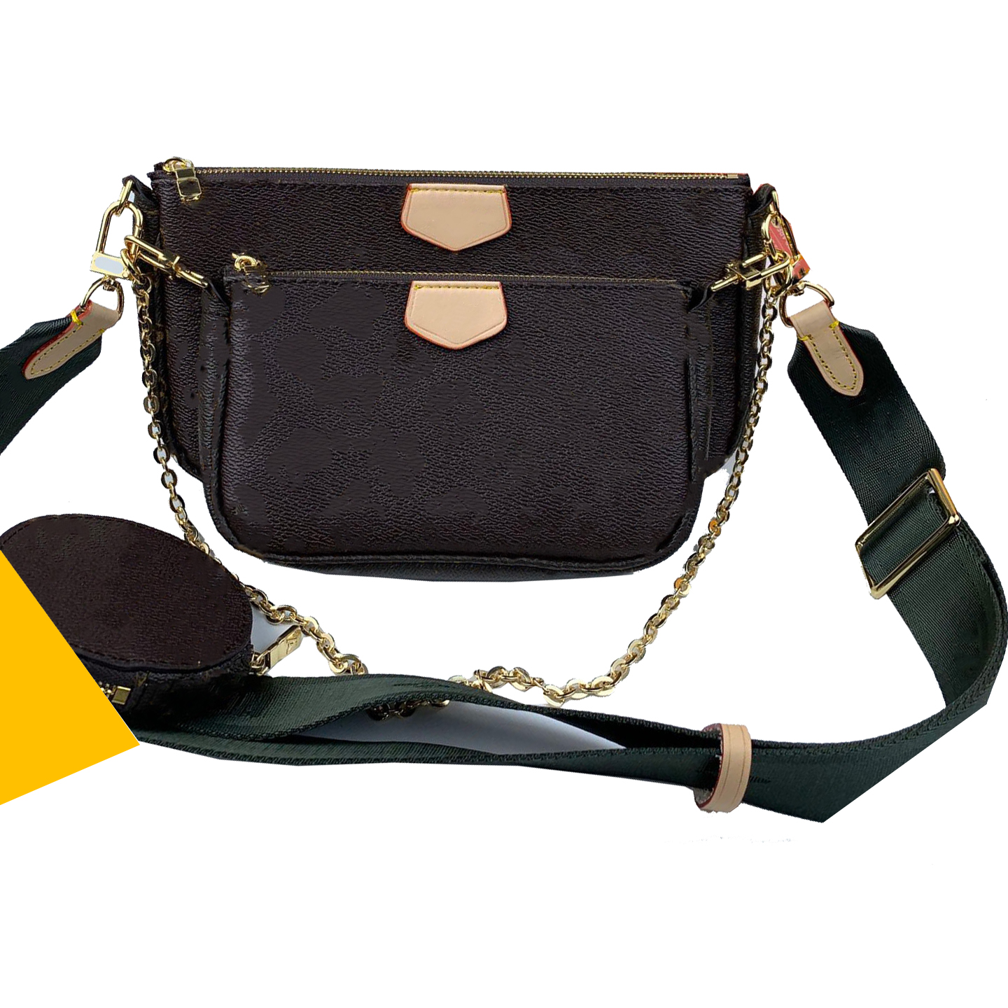 luxury Brand Multi Pochette Bag women crossbody bags Designer Handbags Wallet fashion tote Key case shoulder Clutch backpack High Quality Waist PU leather M44840, Lj01
luxury Brand Multi Pochette Bag women crossbody bags Designer Handbags Wallet fashion tote Key case shoulder Clutch backpack High Quality Waist PU leather M44840, Lj01