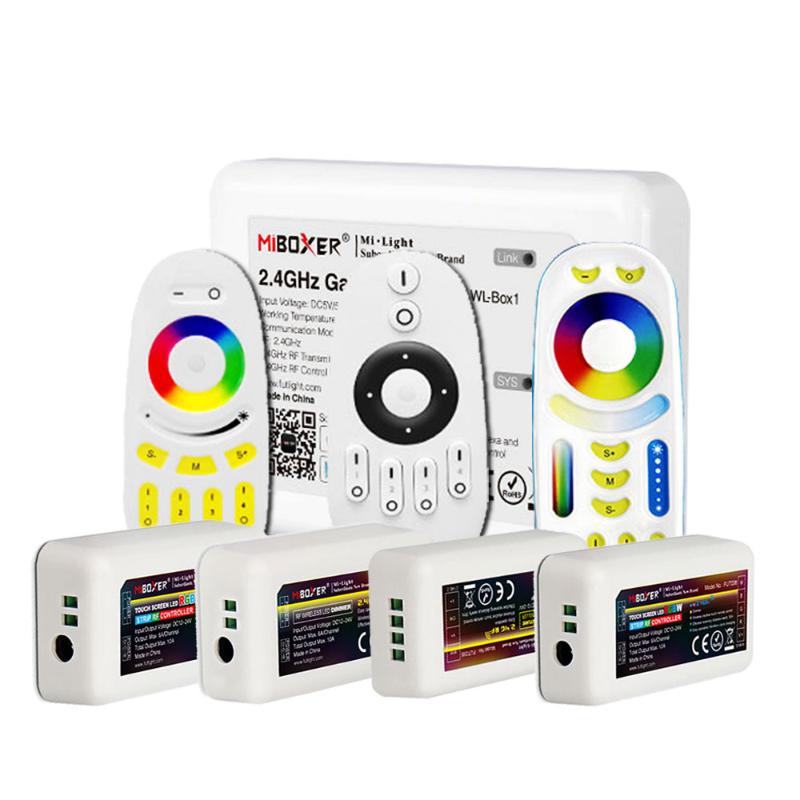 Milight Smart RF Remote Control 2.4G LED Strip Controller / WiFi APP Color RGBW RGB Double White Strip! Controllers
Milight Smart RF Remote Control 2.4G LED Strip Controller / WiFi APP Color RGBW RGB Double White Strip! Controllers
