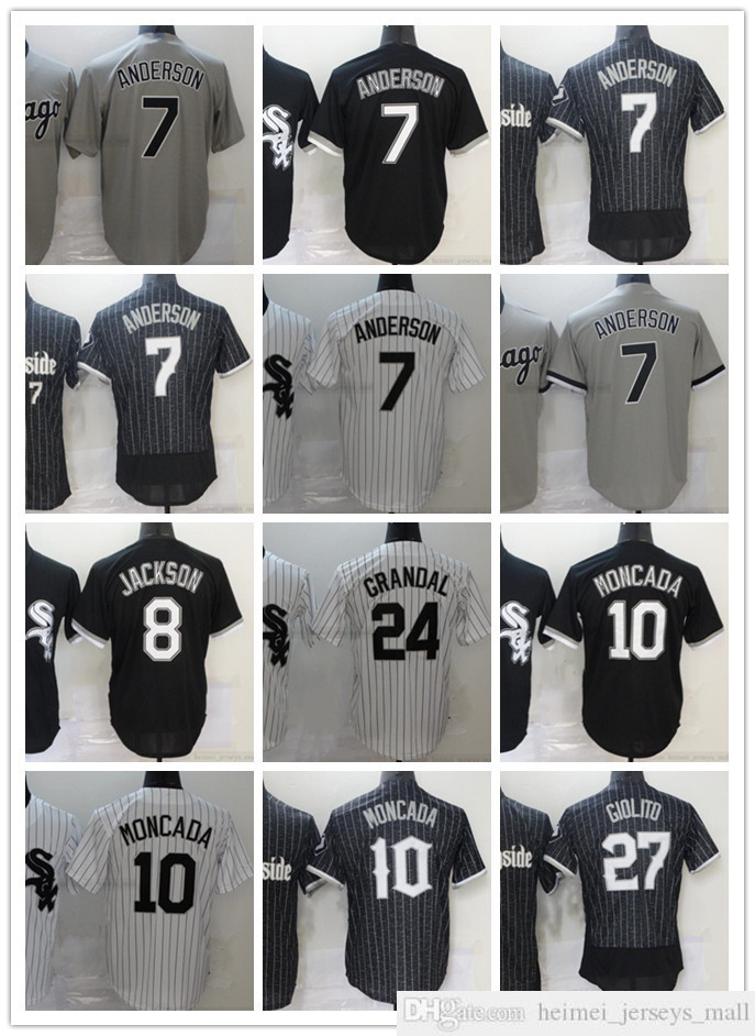 Stitched 2021 Baseball Jerseys 7 Tim Anderson Bo 8 Jackson 10 Yoan Moncada 27 Lucas Giolito Jersey Gray White Black Top Quality Man Size S-XXXL, Blue;black
Stitched 2021 Baseball Jerseys 7 Tim Anderson Bo 8 Jackson 10 Yoan Moncada 27 Lucas Giolito Jersey Gray White Black Top Quality Man Size S-XXXL, Blue;black