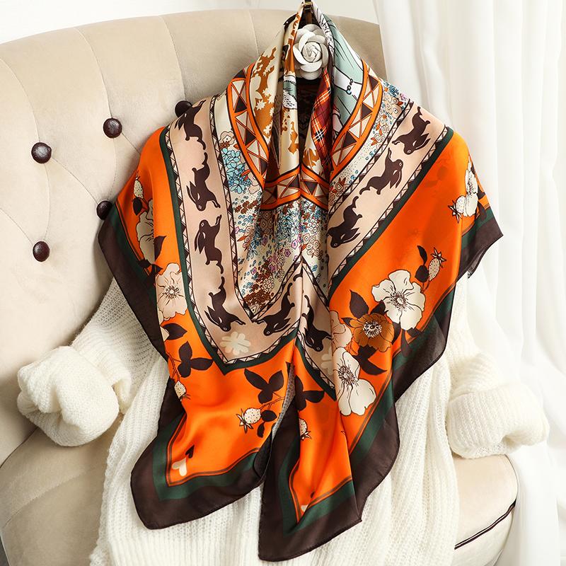 Scarves Silk Square Scarf Women Print Headband Hair Band Female Bandana Shawl Wraps Hijab Lady Foulard Neckerchief Summer 2021
Scarves Silk Square Scarf Women Print Headband Hair Band Female Bandana Shawl Wraps Hijab Lady Foulard Neckerchief Summer 2021