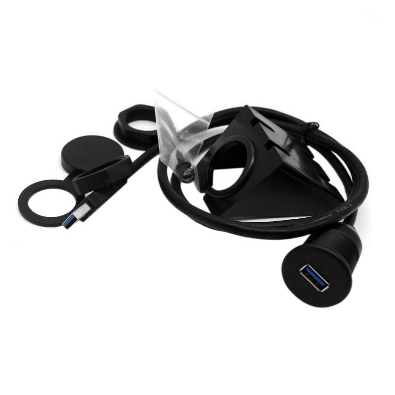 Audio Cables & Connectors USB 3.0 Male To Female AUX Flush Mount Car Extension Cable For Truck Boat Motorcycle Dashboard Panel -(3 Fee
Audio Cables & Connectors USB 3.0 Male To Female AUX Flush Mount Car Extension Cable For Truck Boat Motorcycle Dashboard Panel -(3 Fee