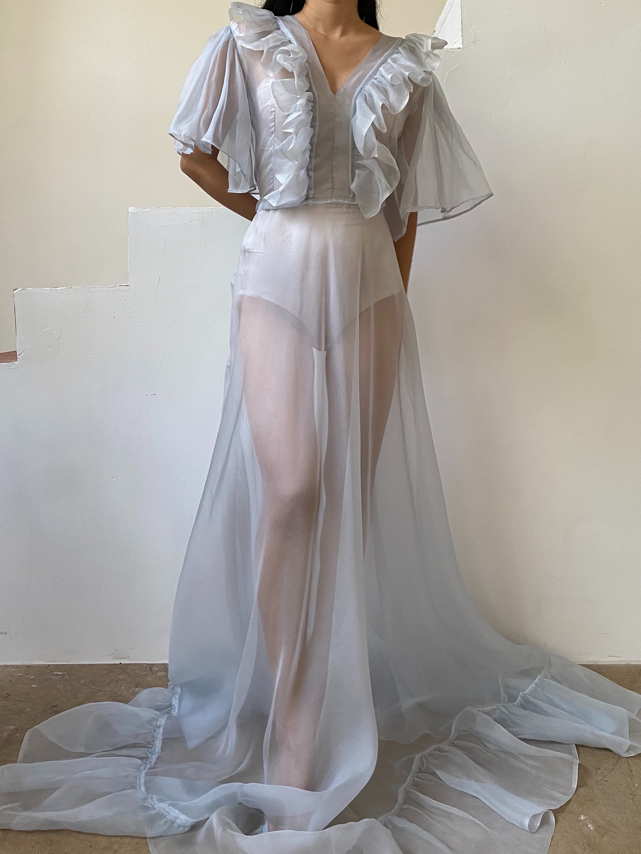 2021 Kimono Women Dresses Sexy Sleepwear Wraps Bathrobe Sheer Nightgown Robe Prom African Cape Cloak Maternity Dress Photography