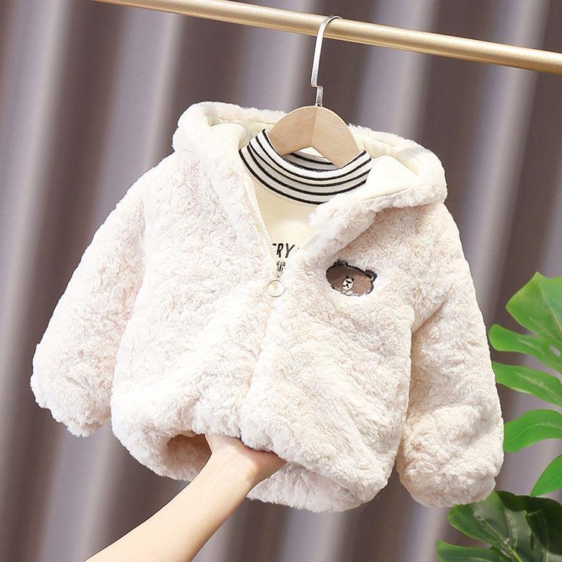 Jackets Fall Winter Baby Clothes For Children Boys Girls Outfit Lamb Wool Hooded Cardigan Cotton Jacket Coat Kids Birthdays, Blue;gray
Jackets Fall Winter Baby Clothes For Children Boys Girls Outfit Lamb Wool Hooded Cardigan Cotton Jacket Coat Kids Birthdays, Blue;gray