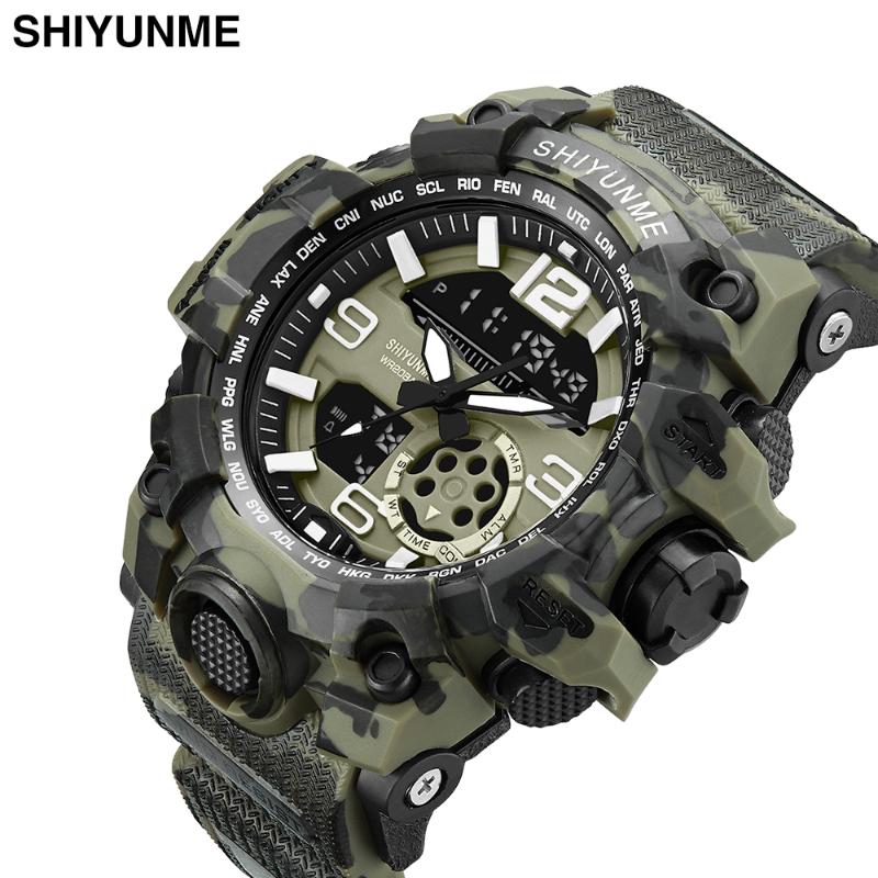 Relogio Mens Watch Luxury Camouflage GShock Fashion Digital Led Date Sport Men Outdoor Electronic Watches Man Gift Clock Wristwatches, Bronze
Relogio Mens Watch Luxury Camouflage GShock Fashion Digital Led Date Sport Men Outdoor Electronic Watches Man Gift Clock Wristwatches, Bronze