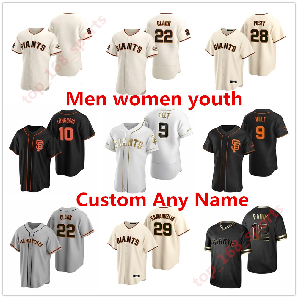 San Francisco 2021 Giants Buster Posey Baseball Jersey Brandon Crawford Kevin Pillar Yastrzemski Longoria Belt Men Women Youth, As pic
San Francisco 2021 Giants Buster Posey Baseball Jersey Brandon Crawford Kevin Pillar Yastrzemski Longoria Belt Men Women Youth, As pic