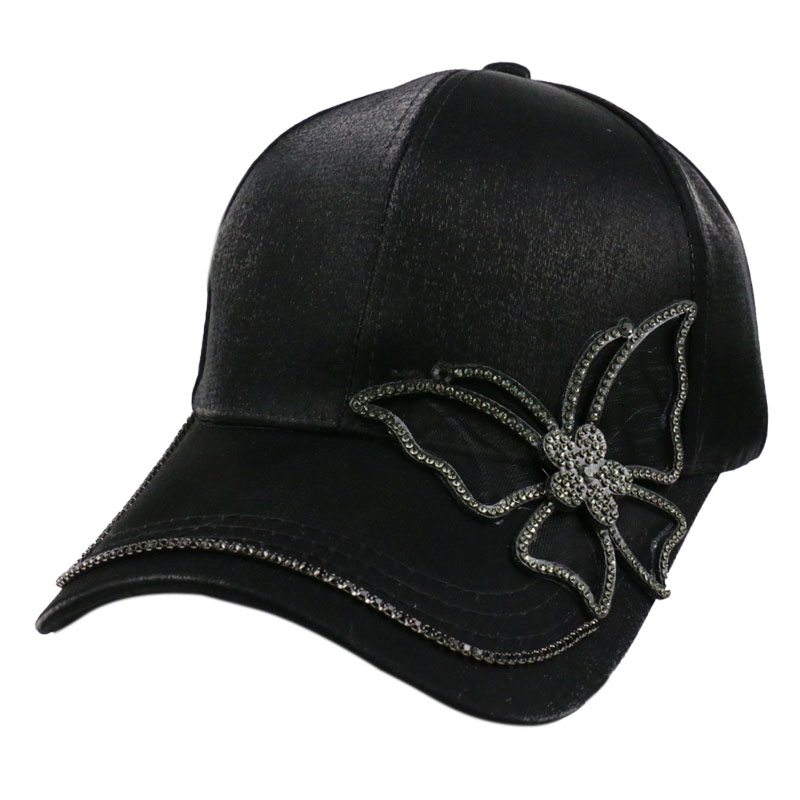 Winfox Fashion Black Rhinestone Butterfly Baseball Cap Girls Women Snapback Hip Hop Sun Hat
Winfox Fashion Black Rhinestone Butterfly Baseball Cap Girls Women Snapback Hip Hop Sun Hat