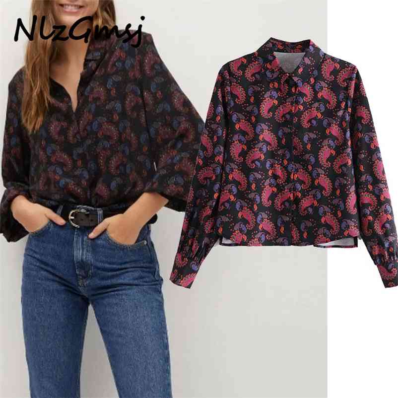 Blouse Women Fashion Paisley Print Holiday Style Blouses Vintage Long Sleeve Female Shirts Streetwear 03 210628, As picture
Blouse Women Fashion Paisley Print Holiday Style Blouses Vintage Long Sleeve Female Shirts Streetwear 03 210628, As picture