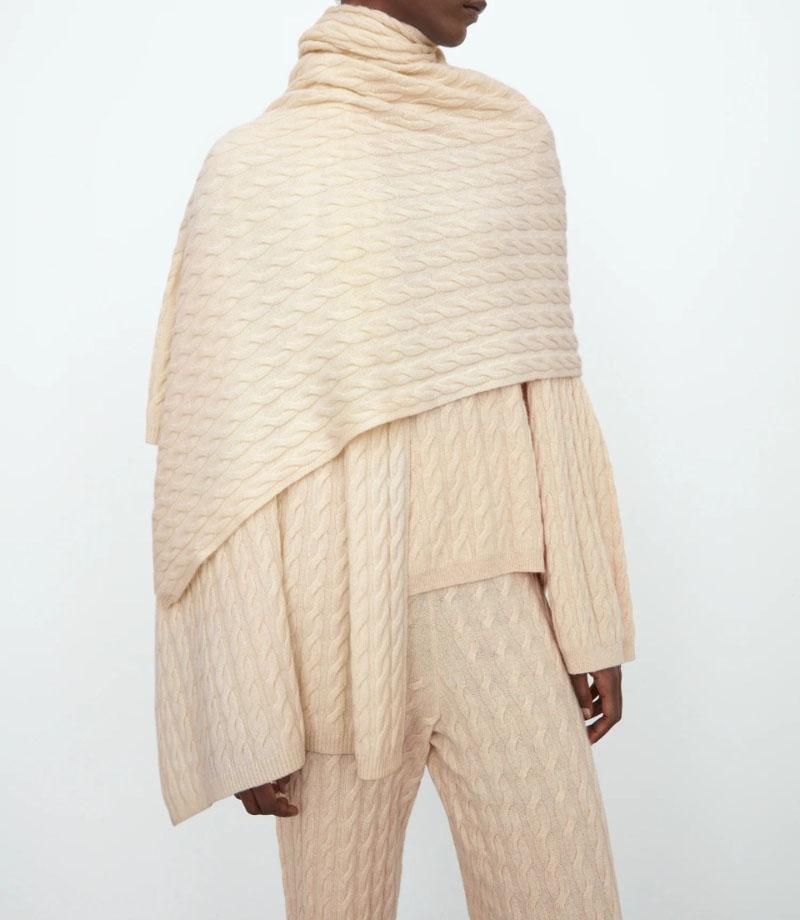 Scarves 100% Cashmere Cable Knit Scarf Crumble Big Large Shawl Wrap For Woman 2021 Warm Scarfs
Scarves 100% Cashmere Cable Knit Scarf Crumble Big Large Shawl Wrap For Woman 2021 Warm Scarfs