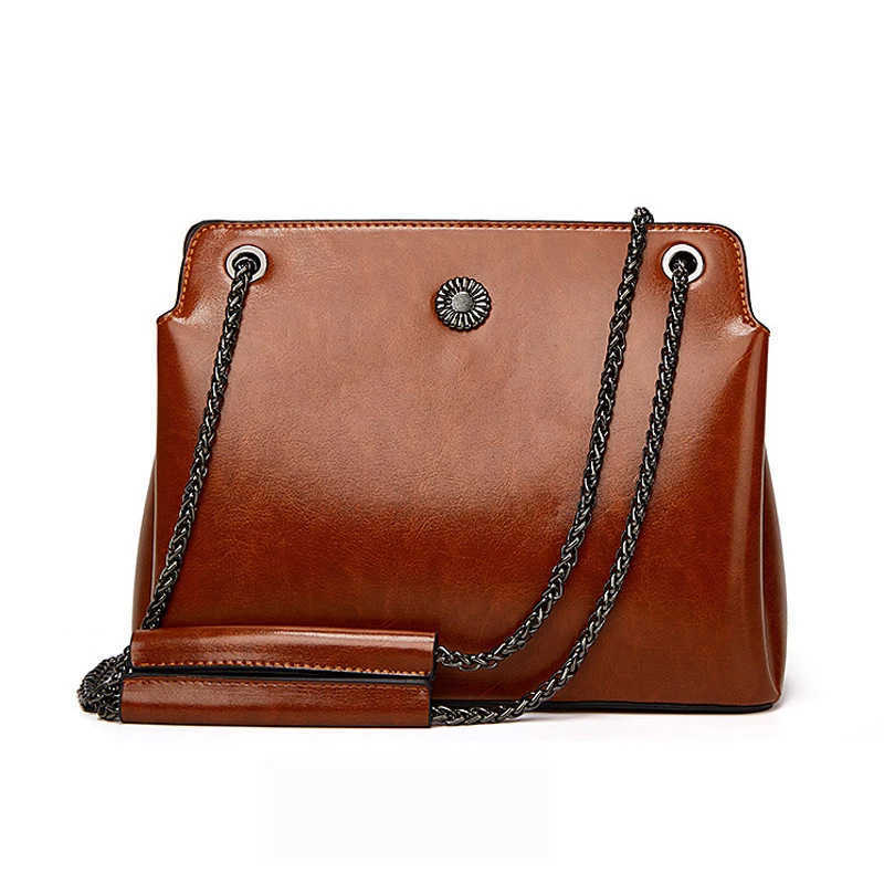 2021 new Single Shoulder Bag Fashion messenger top layer cow leather women's trend chain bag, Brown
2021 new Single Shoulder Bag Fashion messenger top layer cow leather women's trend chain bag, Brown