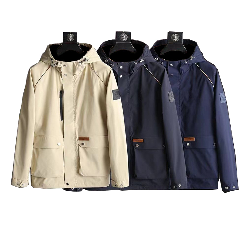 21S Designer Men's Women's Jacket Luxury Casual Windbreaker High Quality Long Sleeve Embroidery Hooded Outdoor Garment Zipper jacket, Black;brown
21S Designer Men's Women's Jacket Luxury Casual Windbreaker High Quality Long Sleeve Embroidery Hooded Outdoor Garment Zipper jacket, Black;brown