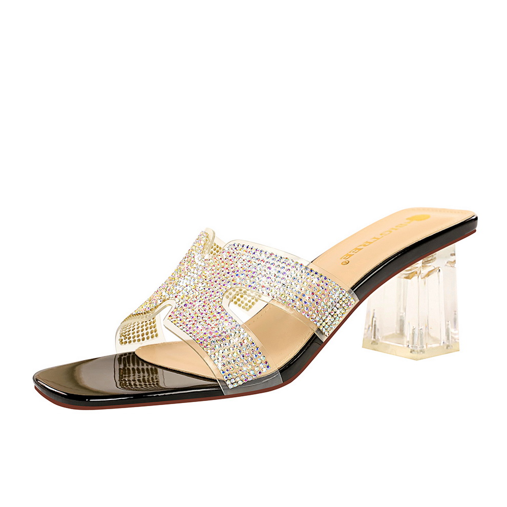 Brand woman slipper Top quality designer lady Sandals summer slide high heel slippers luxury Casual shoes Womens Leather fashion rhinestones with thick heels, Box
Brand woman slipper Top quality designer lady Sandals summer slide high heel slippers luxury Casual shoes Womens Leather fashion rhinestones with thick heels, Box