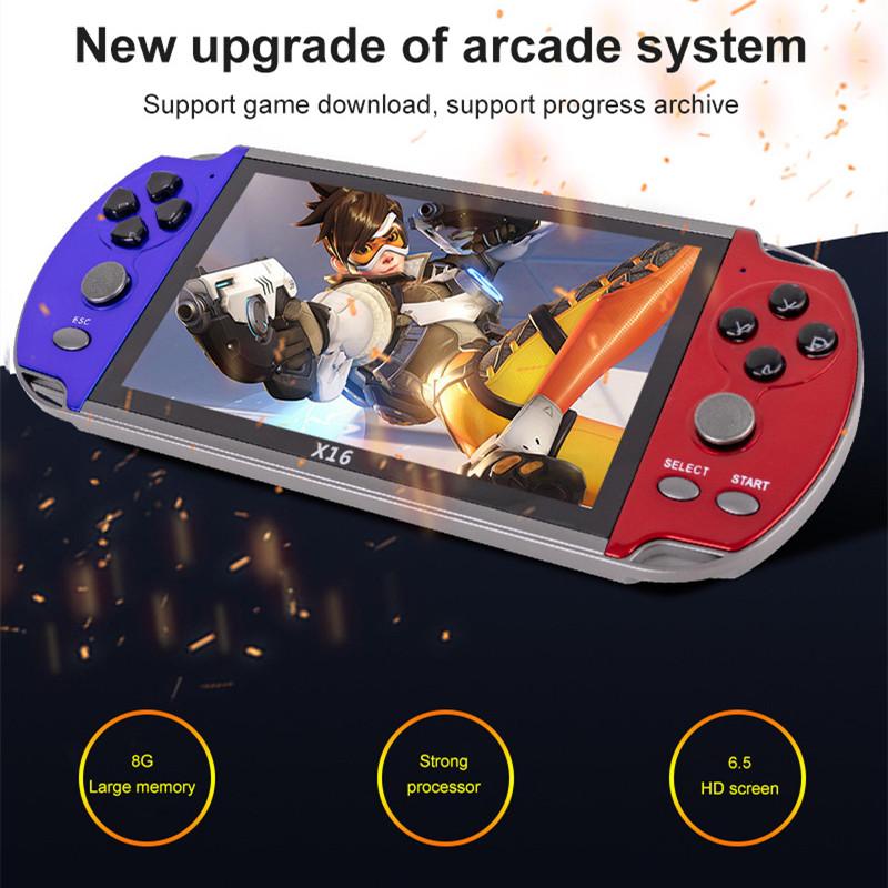 Portable Game Players 6800+ Retro Video Console Player 8G Handheld Gaming Portatil Mini Arcade Videogames Electronic Machine Retrogame Play
Portable Game Players 6800+ Retro Video Console Player 8G Handheld Gaming Portatil Mini Arcade Videogames Electronic Machine Retrogame Play