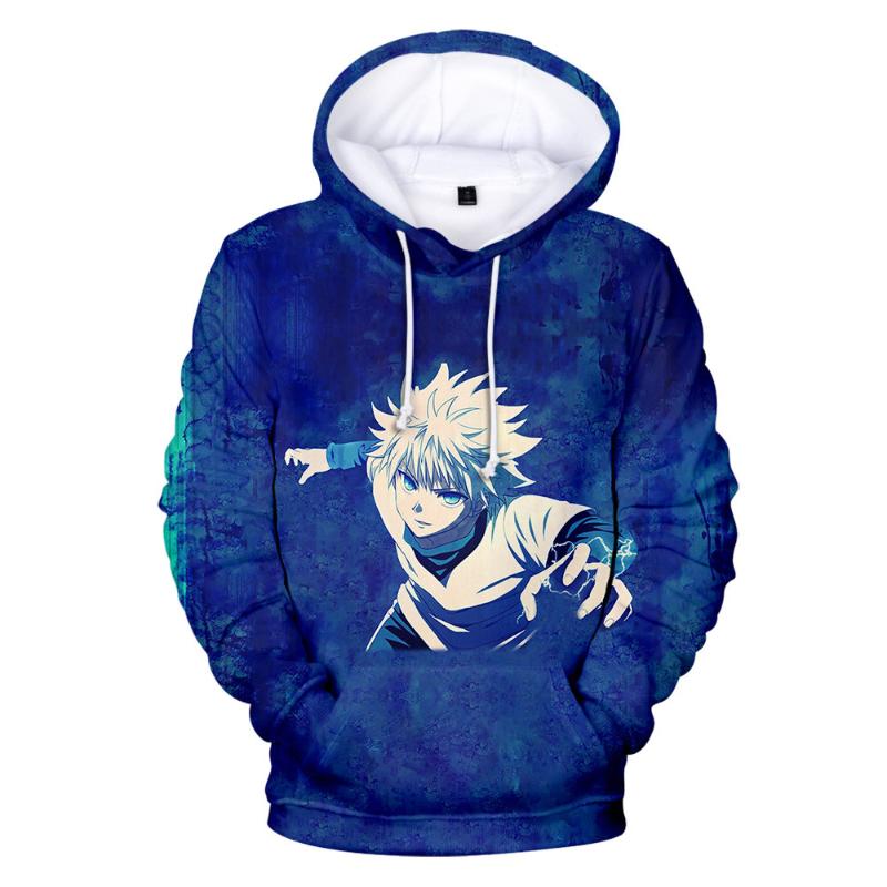 Men's Hoodies & Sweatshirts X Hoodie Harajuku Cartoon Hisoka Hooded Killua Zoldyck Cosplay Female O-Neck Pullovers, Black
Men's Hoodies & Sweatshirts X Hoodie Harajuku Cartoon Hisoka Hooded Killua Zoldyck Cosplay Female O-Neck Pullovers, Black