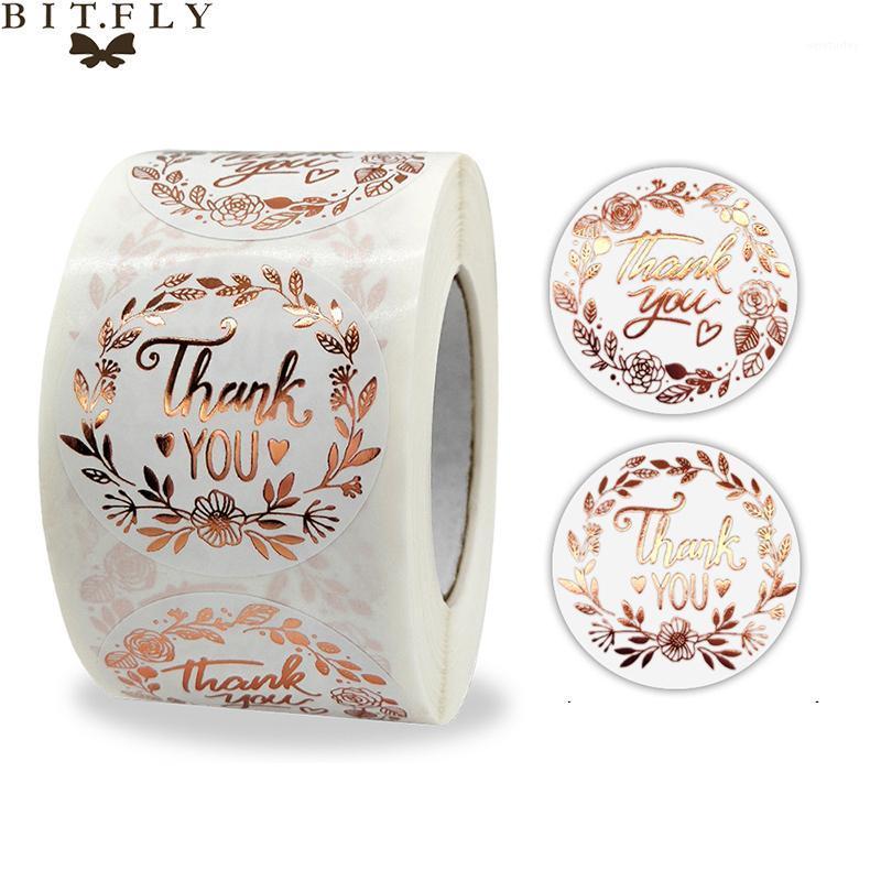 Party Decoration 500Pcs Seal Labels 1.5" Rose Gold Foil Floral Thank You Stickers For Wedding Pretty Gift Cards Envelope Sealing Label
Party Decoration 500Pcs Seal Labels 1.5" Rose Gold Foil Floral Thank You Stickers For Wedding Pretty Gift Cards Envelope Sealing Label