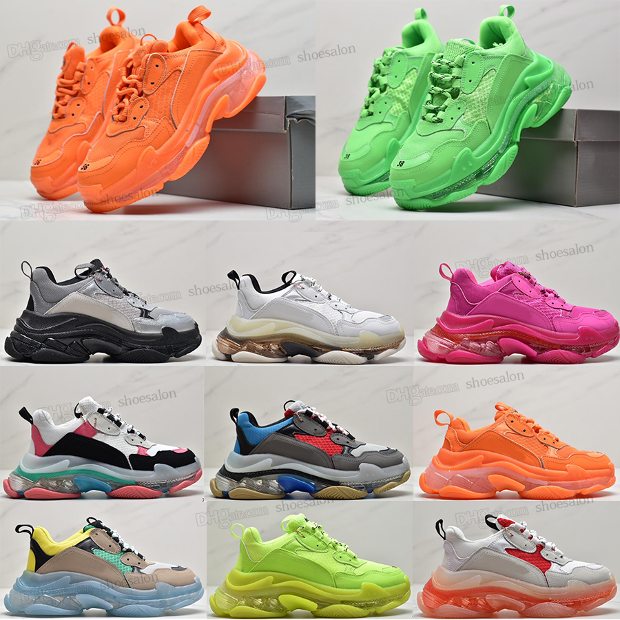 2022 Designer Triple S 17FW Casual Shoes old Dad Clear Bubble Midsole Men Women Trainers Black White Triple-S Platform Sneakers Increasing mens sports
2022 Designer Triple S 17FW Casual Shoes old Dad Clear Bubble Midsole Men Women Trainers Black White Triple-S Platform Sneakers Increasing mens sports
