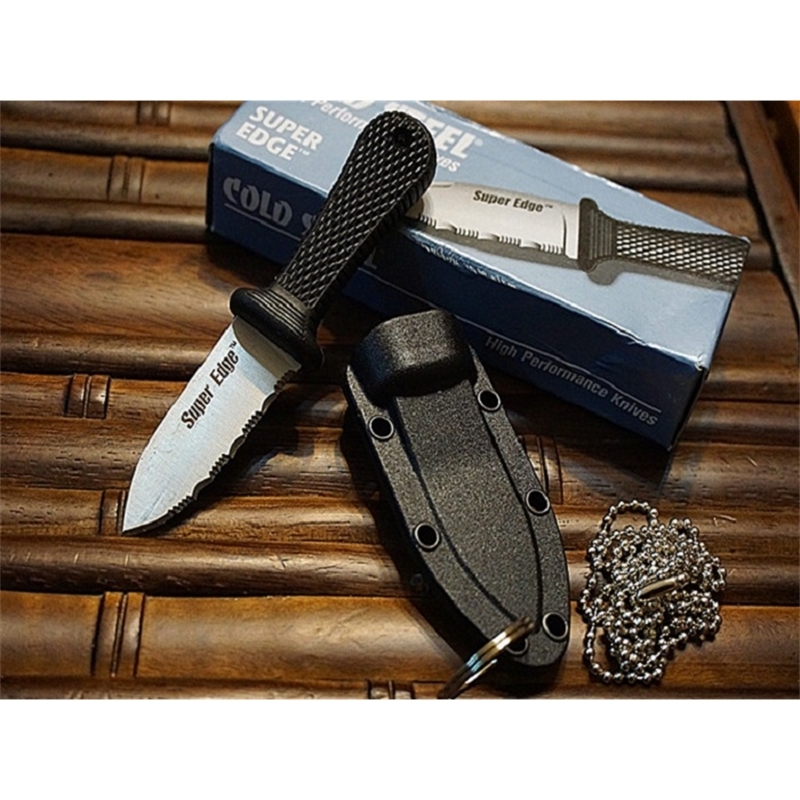 Collection Cold Steel 42SS Super Edge Fixed Blade Knife Rugged Secure EX Sheath Tactical Camping Hiking Pocket Survival Neck Diving EDC Tool
Collection Cold Steel 42SS Super Edge Fixed Blade Knife Rugged Secure EX Sheath Tactical Camping Hiking Pocket Survival Neck Diving EDC Tool
