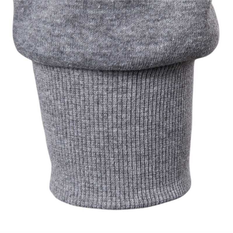 Autumn Winter Cotton Hoodied Mens Sweatshirts Solid Hoody Fleece Thick Hoodies Men Sportswear Zipper Sweatshirts Men 210927