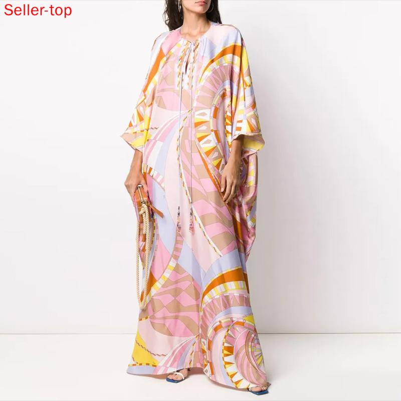 Casual Dresses Spring/Summer Women's European And American Middle East Loose Large Size Robe Printed Long Shein Vestido Fashion, Pink
Casual Dresses Spring/Summer Women's European And American Middle East Loose Large Size Robe Printed Long Shein Vestido Fashion, Pink