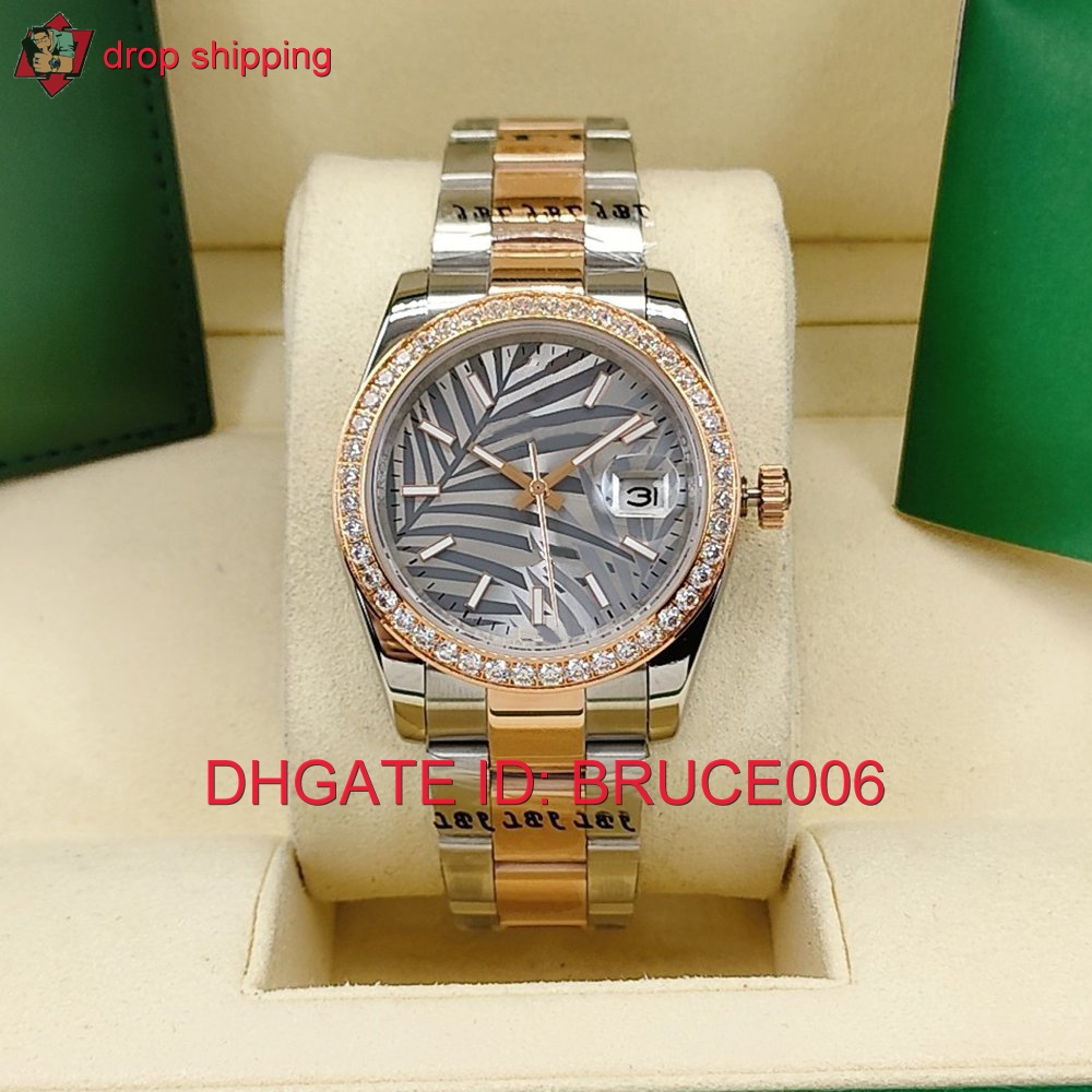 High Cost Effective New Men's 36mm Sapphire Watch Automatic Mechanical Movement 126201 126231 Datejust Palm leaf Luminous Rose Gold Stainless Steel Date Watches, Blue
High Cost Effective New Men's 36mm Sapphire Watch Automatic Mechanical Movement 126201 126231 Datejust Palm leaf Luminous Rose Gold Stainless Steel Date Watches, Blue