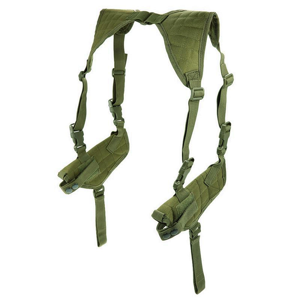 Outdoor Gadgets Double Holster For Adjustable Under Horizontal Carrier Concealed Carry Shoulder Holster