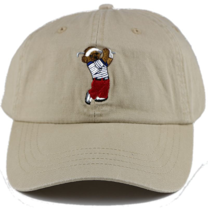 Newest Design bone Curved visor Casquette baseball Cap women gorras polo dad sports hats for men hip hop Snapback Caps Bear golf cap