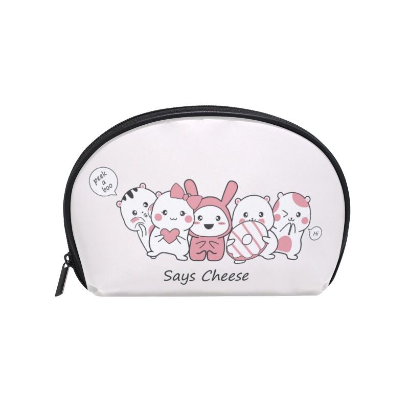 FengJu Multifuncition Shell Cosmetic Bag Purse Half Moon Hanging Travel Toiletry Pouch For Girls Woman Cute Cat Love Shape Bags & Cases
FengJu Multifuncition Shell Cosmetic Bag Purse Half Moon Hanging Travel Toiletry Pouch For Girls Woman Cute Cat Love Shape Bags & Cases