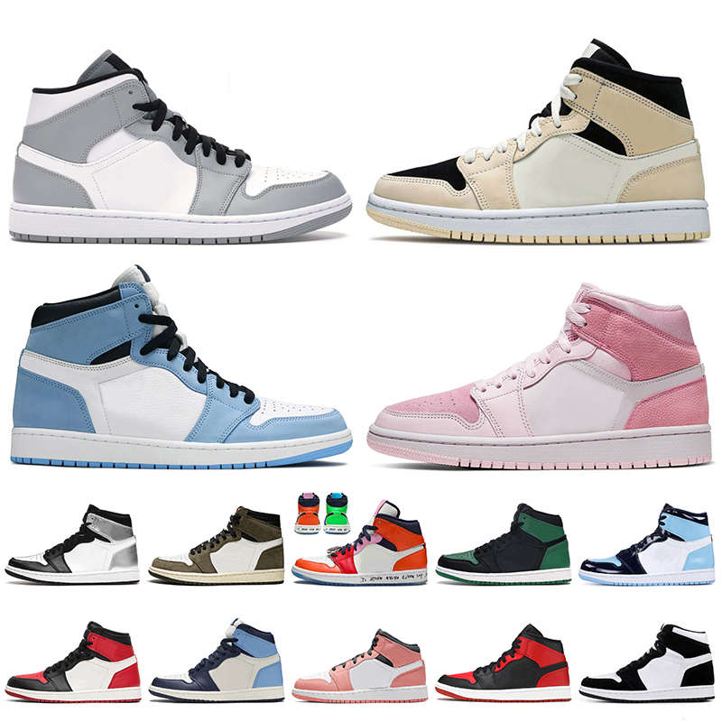 Best Quality 1 University Blue Dark Mocha Hyper Royal Bred Toe Banned Neutral Grey Men Basketball Shoes 1s Obsidian Turbo Green Sneakers
Best Quality 1 University Blue Dark Mocha Hyper Royal Bred Toe Banned Neutral Grey Men Basketball Shoes 1s Obsidian Turbo Green Sneakers