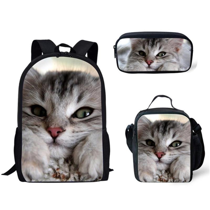 School Bags Siamese Cat Printed Cute Backpack For Kids Boys Children Supplies Orthopedics Middle Bag, Customized k
School Bags Siamese Cat Printed Cute Backpack For Kids Boys Children Supplies Orthopedics Middle Bag, Customized k