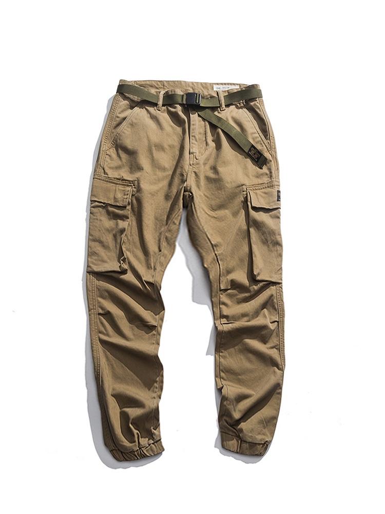 Fashion Men Multi-Pocket Cargo Pants Casual Trousers Size 29-36 Outdoor Male Spring Autumn Winter 2021 Cl80 Men's
