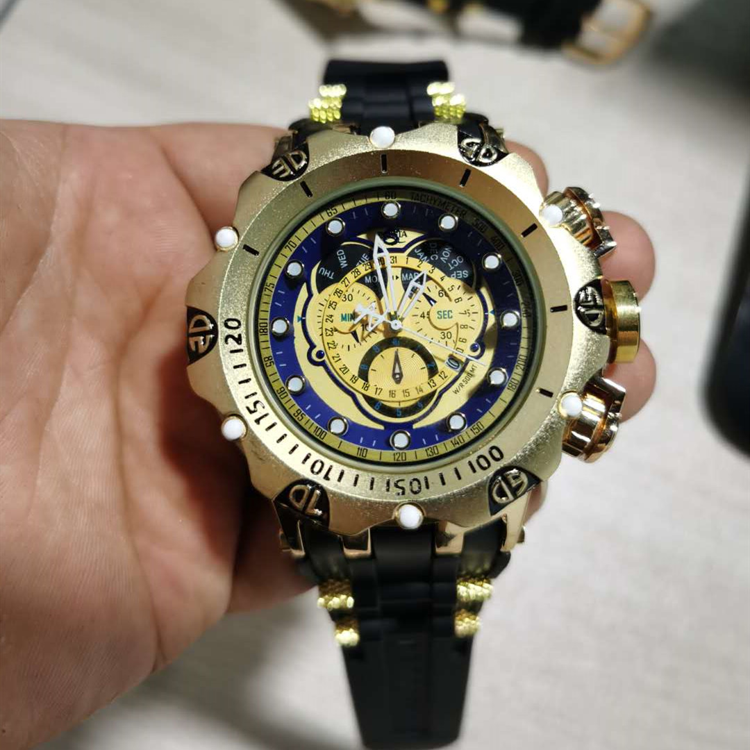 Dropshipping 2021 the new style High quality Swiss INVICTA LOGO rotating dial outdoor sports men watches Silicone Luxury quartz watches, Slivery;brown
Dropshipping 2021 the new style High quality Swiss INVICTA LOGO rotating dial outdoor sports men watches Silicone Luxury quartz watches, Slivery;brown