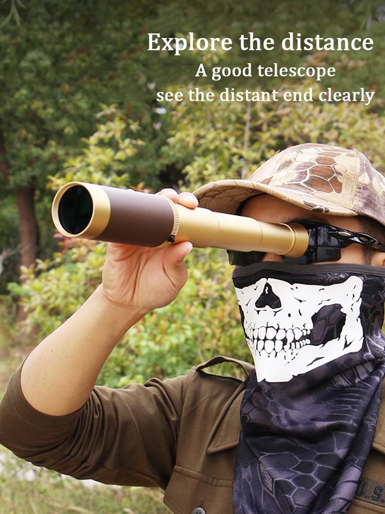 Telescope & Binoculars Classic Pirate Adjustable Monocular High Quality Portable Optics Nautical Brass Spyglass Maritime Outdoor Camping
Telescope & Binoculars Classic Pirate Adjustable Monocular High Quality Portable Optics Nautical Brass Spyglass Maritime Outdoor Camping