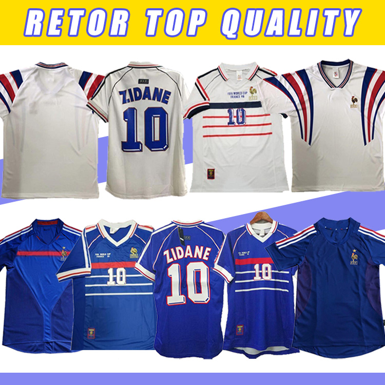 1998 00 06 FRANCE soccer jerseys world cup champions RETRO VINTAGE ZIDANE HENRY MAILLOT DE FOOT Thailand Quality uniforms Football shirt, Black;yellow
1998 00 06 FRANCE soccer jerseys world cup champions RETRO VINTAGE ZIDANE HENRY MAILLOT DE FOOT Thailand Quality uniforms Football shirt, Black;yellow
