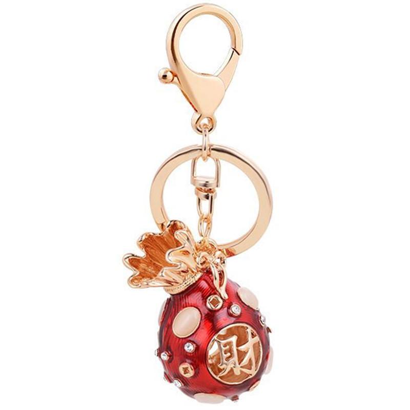 Keychains Classic Chinese Style Lucky Money Bag Key Ring Fashion Crystal Car Chains Female Pendant Accessories Keychain
Keychains Classic Chinese Style Lucky Money Bag Key Ring Fashion Crystal Car Chains Female Pendant Accessories Keychain