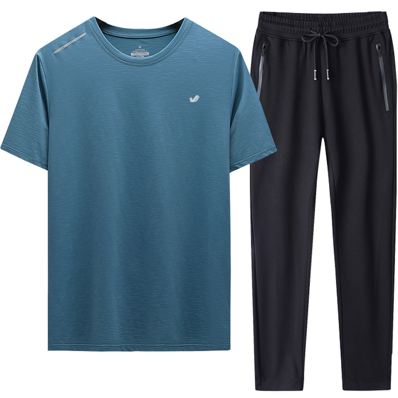 FGN Summer Mens Ice Silk Quick-Drying Suit Dad Casual Short-Sleeved Trousers Two-Piece Suit Middle-Aged and Elderly Sportswear, 1017 black shorts
FGN Summer Mens Ice Silk Quick-Drying Suit Dad Casual Short-Sleeved Trousers Two-Piece Suit Middle-Aged and Elderly Sportswear, 1017 black shorts