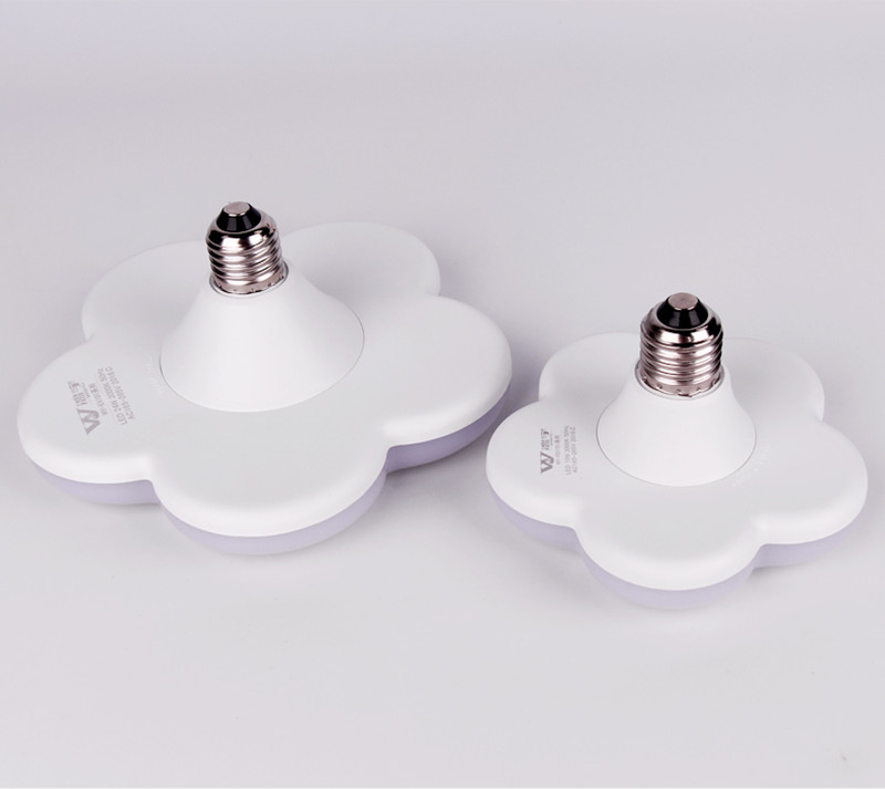 Creative Flower Led Light Bulb E27 15W 18W 24W 36W Lampada Super Bright Spotlight Lamp for Home Room Restaurant D2.0