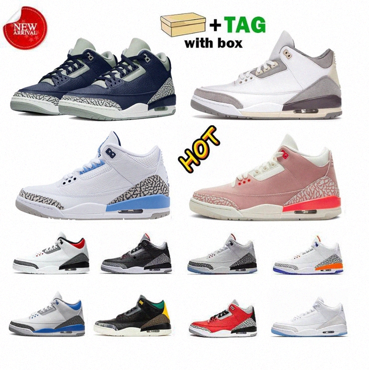 Mens 3 Jumpman Basketball Shoes 3s Top Quality Womens Rust Pink Racer Blue UNC Midnight Navy Georgetown Black Cement Cool Trainers Sneakers 40-47, I need look other product
Mens 3 Jumpman Basketball Shoes 3s Top Quality Womens Rust Pink Racer Blue UNC Midnight Navy Georgetown Black Cement Cool Trainers Sneakers 40-47, I need look other product