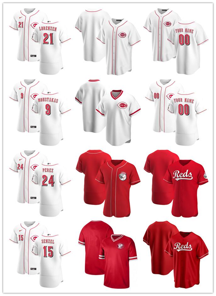 Custom Jersey Men Cincinnati Reds 9 Mike Moustakas 24 Tony Perez 21 Michael Lorenzen 15 Nick Senzel Baseball Jerseys, Blue;black
Custom Jersey Men Cincinnati Reds 9 Mike Moustakas 24 Tony Perez 21 Michael Lorenzen 15 Nick Senzel Baseball Jerseys, Blue;black
