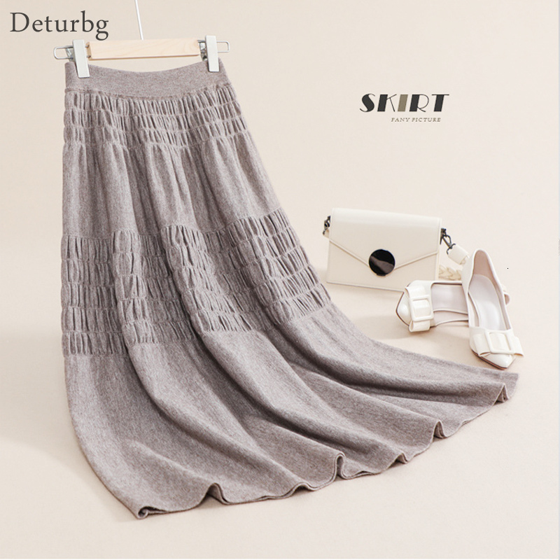 Casual Dresses Women's Elegant Knitted Midi Skirt With Pleats High Quality Female Waist Thickened Black A-Line Skirts Autumn Winte, Camel
Casual Dresses Women's Elegant Knitted Midi Skirt With Pleats High Quality Female Waist Thickened Black A-Line Skirts Autumn Winte, Camel