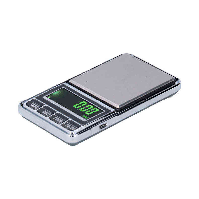 Pocket Gold Scale Mini Jewelry Pocket Scale for Gold Digital Electronic High Accuracy USB Power 6-Digit LCD Display H1229