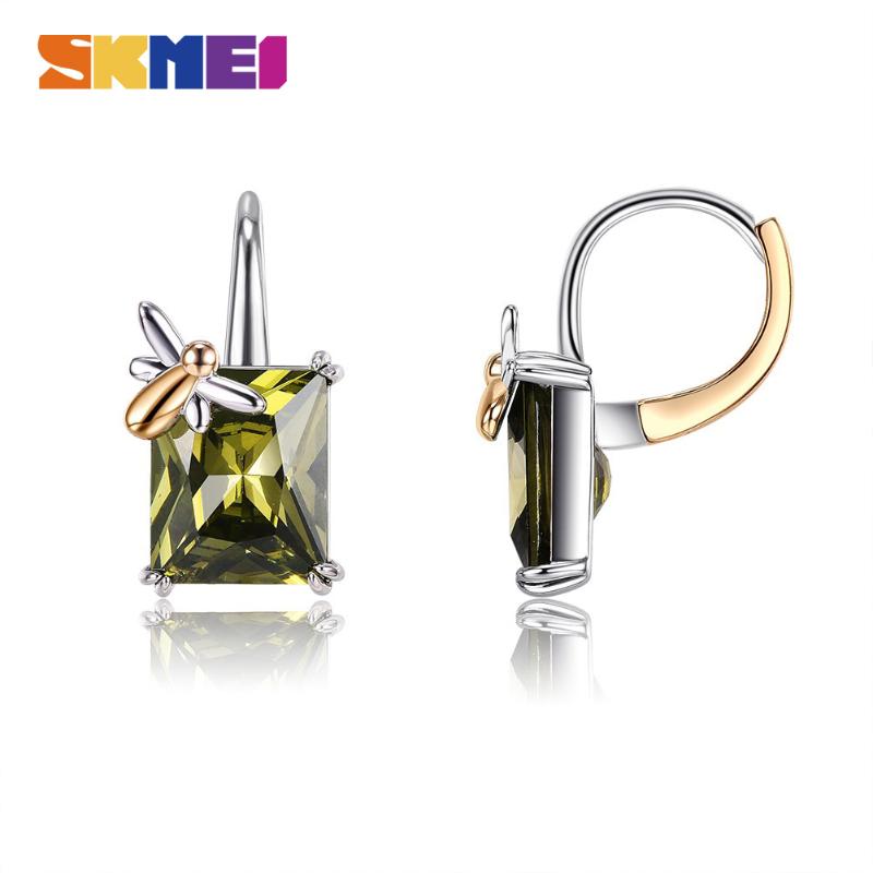 Stud SKMEI Olive Green Earrings For Womens Rectangle Zircon Small Butterfly Women Fashion Jewelry Ladies Girls Earring Ear Clip, Golden;silver
Stud SKMEI Olive Green Earrings For Womens Rectangle Zircon Small Butterfly Women Fashion Jewelry Ladies Girls Earring Ear Clip, Golden;silver