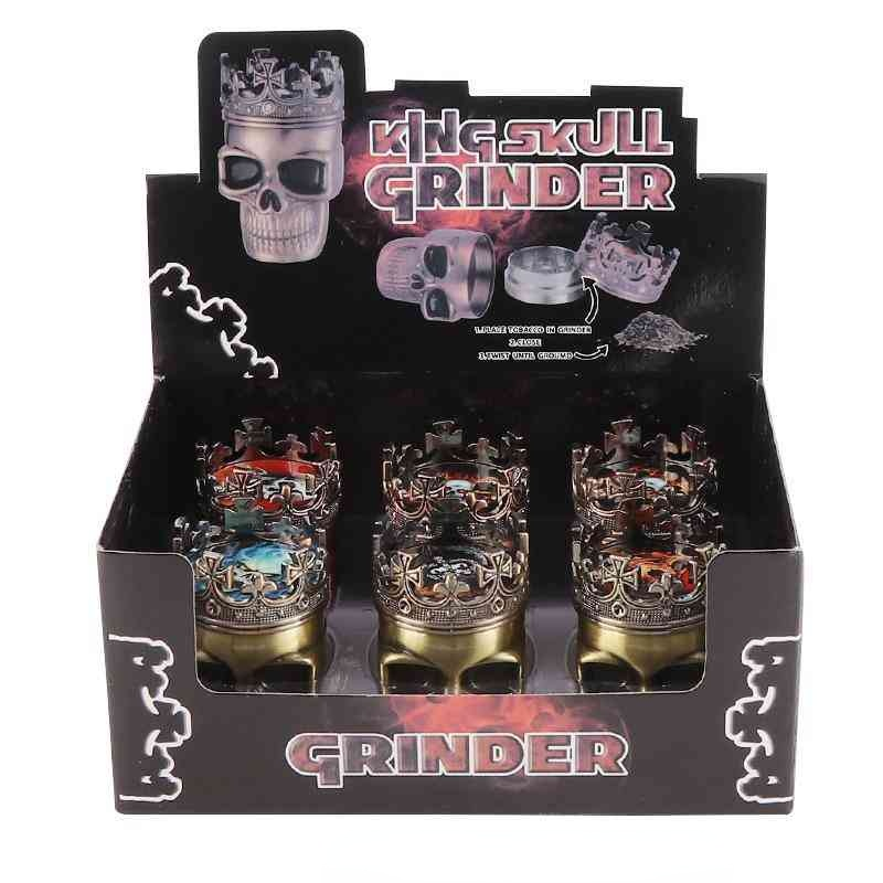 3 Layers 44mm face Shape Smoking Crushers Grinders Metal Zinc Alloy Herb Grinder tobacco Accessories sea
3 Layers 44mm face Shape Smoking Crushers Grinders Metal Zinc Alloy Herb Grinder tobacco Accessories sea