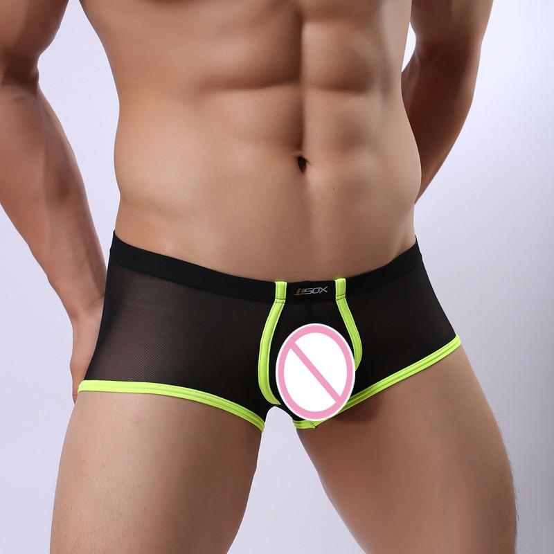 Underpants Sexy Fashion Men Panties Lace Sheer Transparent Boxer Mesh Net Underwear Shorts Exotic Boxers JJSOX Size L XL, Black
Underpants Sexy Fashion Men Panties Lace Sheer Transparent Boxer Mesh Net Underwear Shorts Exotic Boxers JJSOX Size L XL, Black